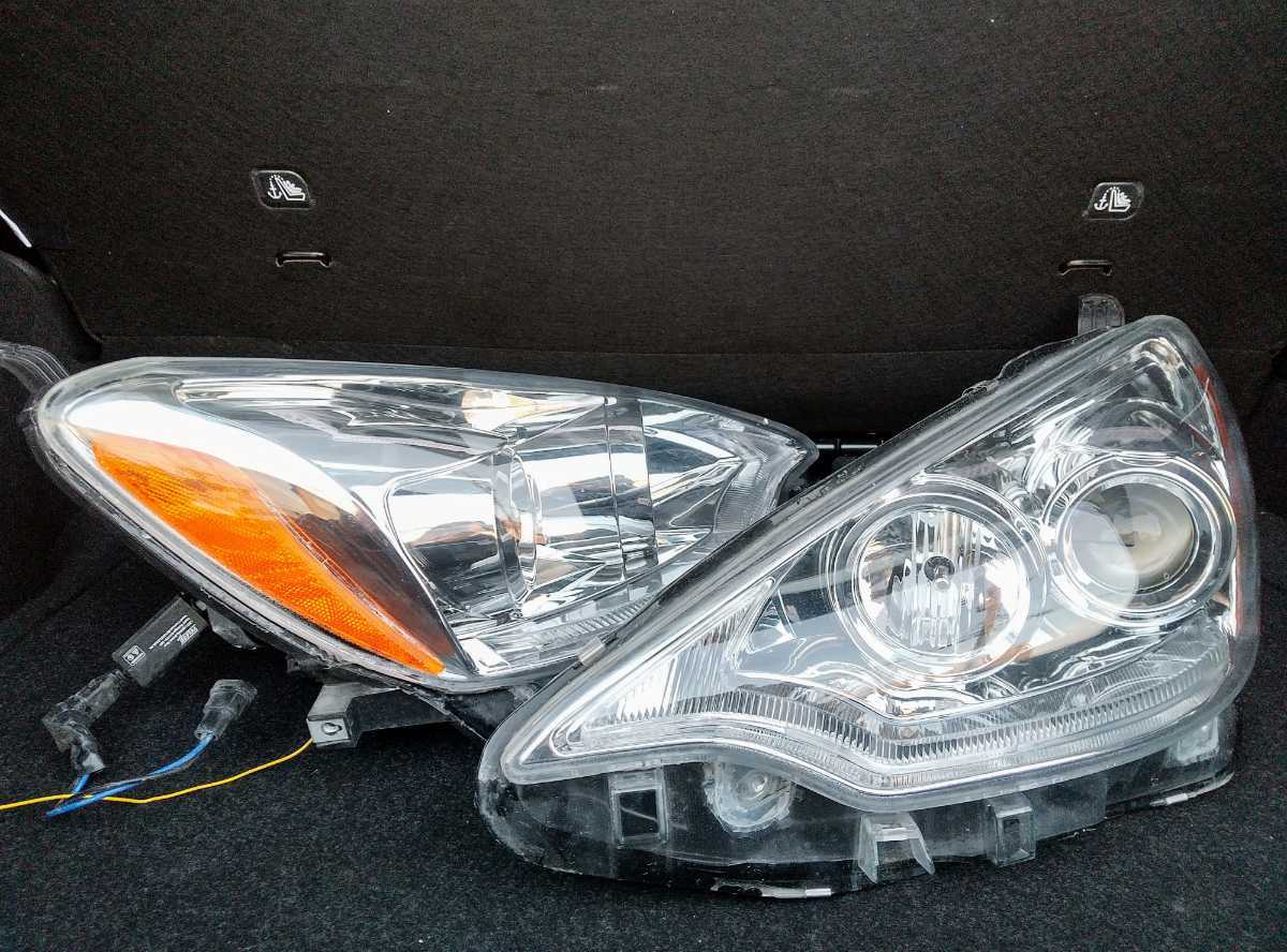美品☆トヨタ TOYOTA クリスタルアイ CRYSTALEYE アクア NHP10 ヘッド 