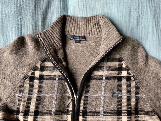 バーバリー ブルーレーベル BURBERRY BLUE LABEL メンズ ジップアップ 