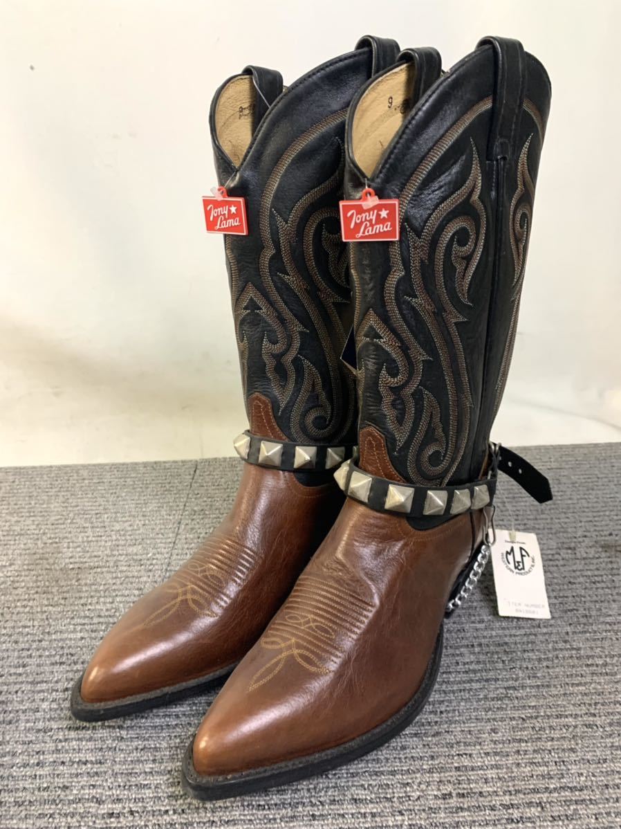 ○デッドストック Tony Lama 8 1/2 D 26.5 トニーラマ ウエスタン