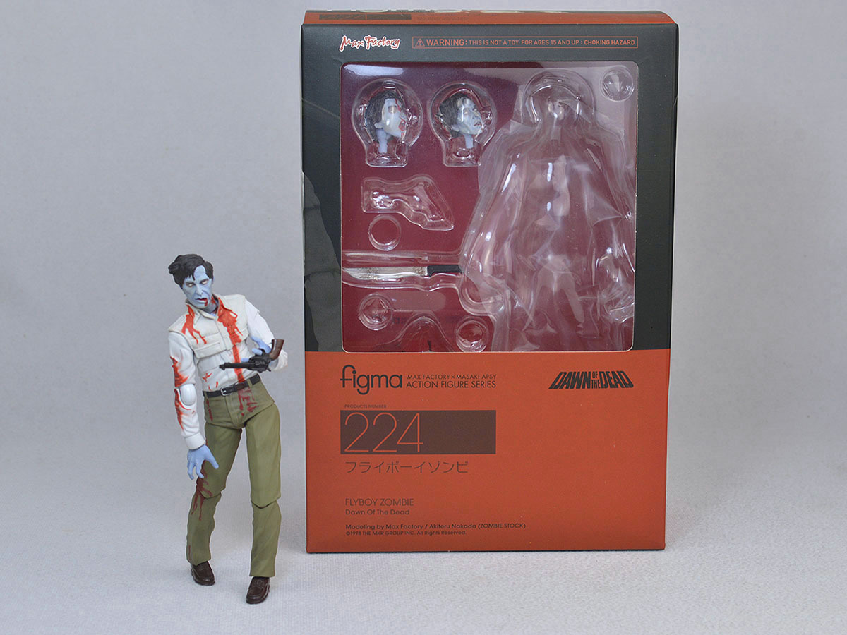 中古品 マックスファクトリー figma 224 DAWN OF THE DEAD フライ