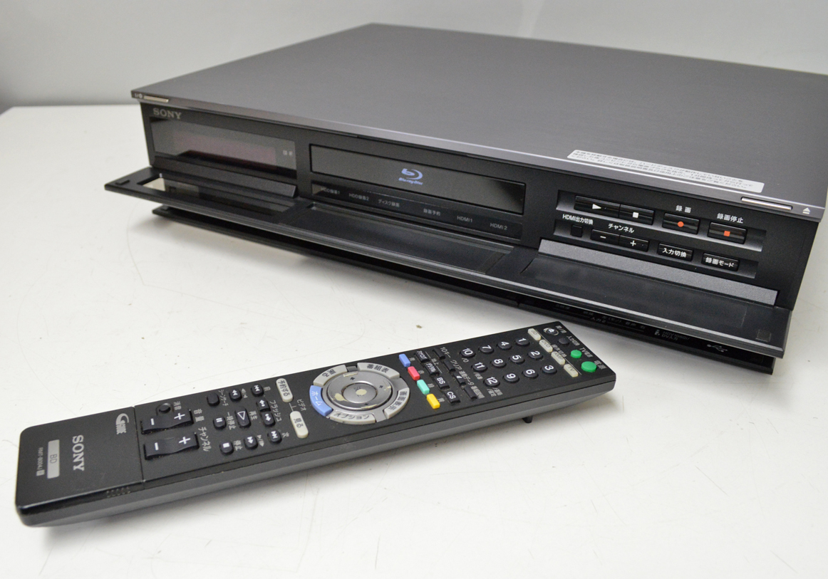 美品！SONY/ソニー BDZ-X95 HDD搭載ブルーレイディスク／DVDレコーダー