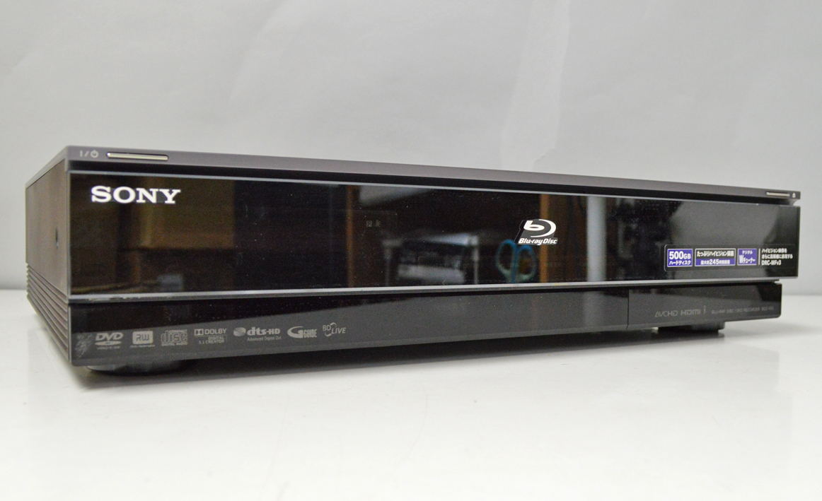 美品！SONY/ソニー BDZ-X95 HDD搭載ブルーレイディスク／DVDレコーダー