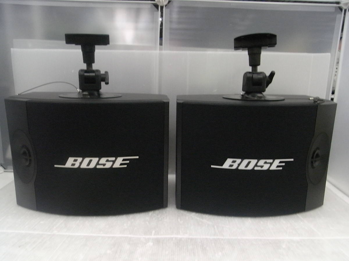 BOSE/ボーズ 301V スピーカー ペア シリアル近い + 天吊り ブラケット付①