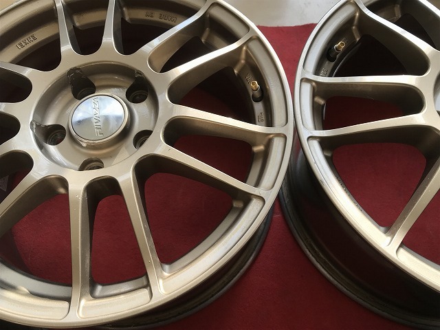ENKEI RIVAZZA 16インチアルミホイール 16x7J+50 PCD114.3 5穴 a-2295 C2-