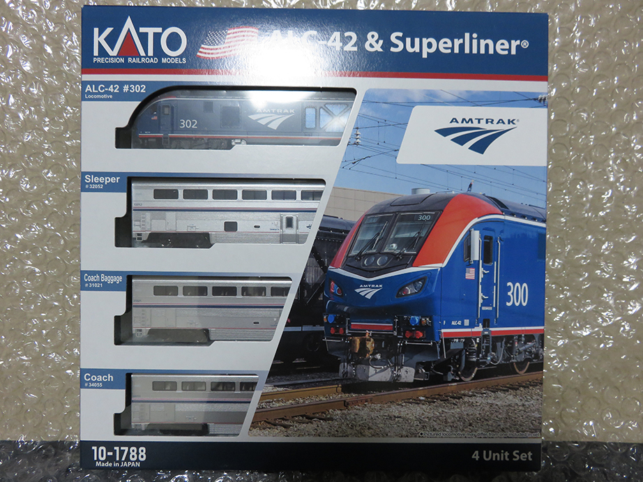 爆買い，新作 KATO 10-1788 アムトラック ALC-42&スーパーライナー 4両セット(外国車輌)｜売買されたオークション情報、yahooの商品情報をアーカイブ公開 - オークファン 外国車輌