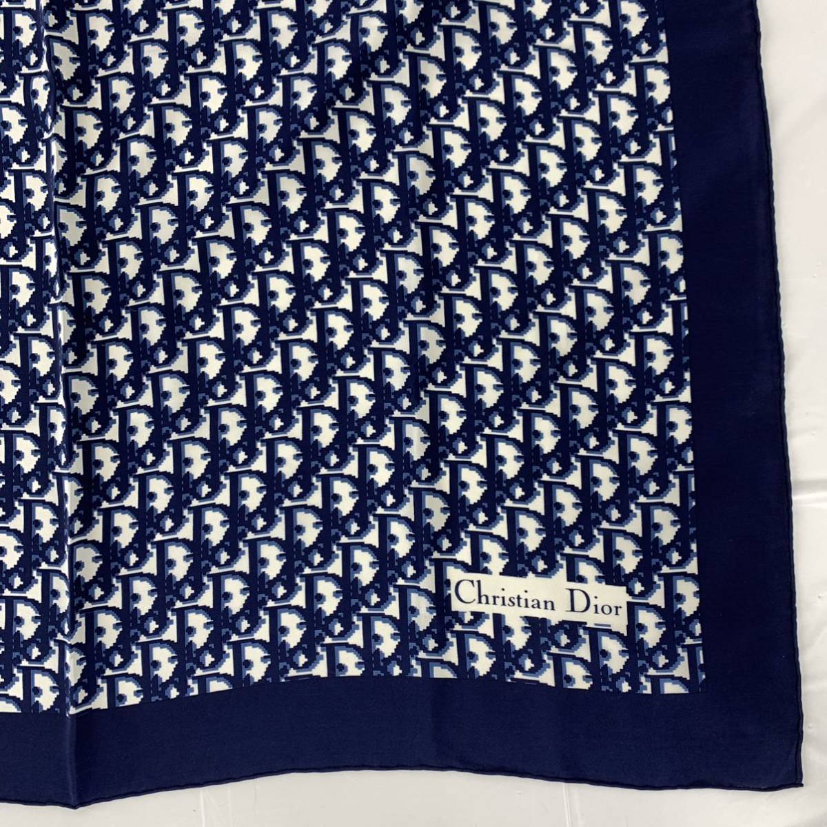 ☆Christian Dior☆ スカーフ トロッター グリーン 3308 ☆Christian