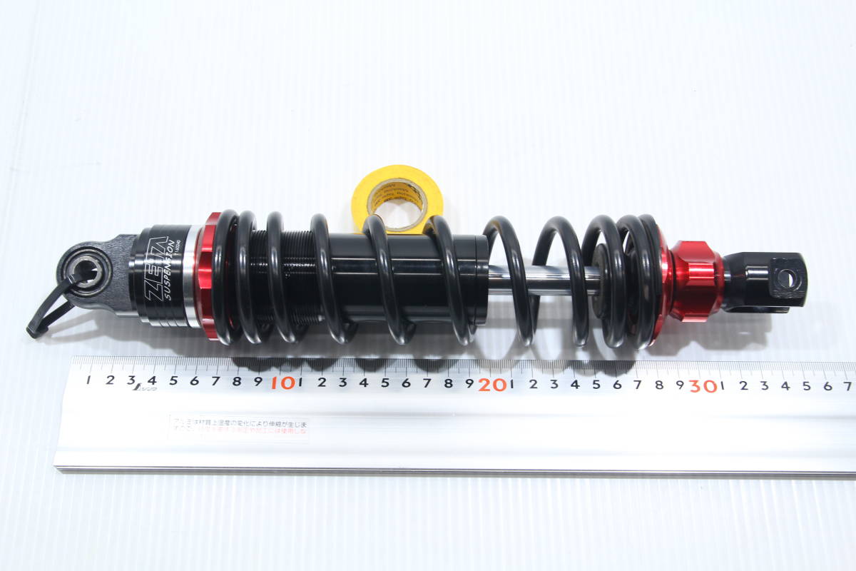 中古　アクシスＺ　アドバンスプロ×ZETAリアショック　ブラック/レッド　SED7J外し