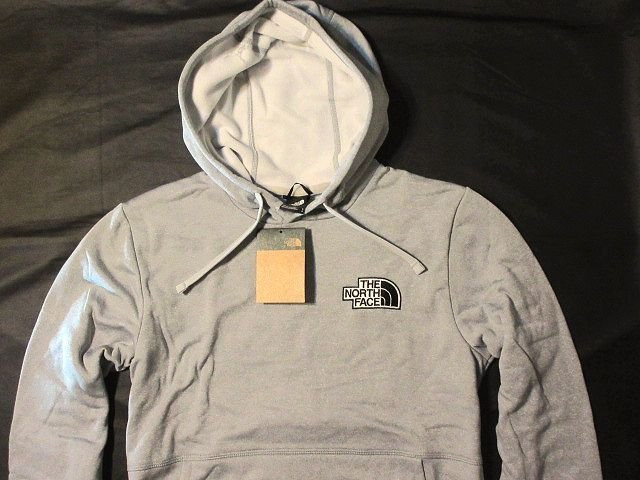 本物正規◆ノースフェイス◆アクティブパーカー/吸湿速乾 ビッグロゴ■XL■EXPLORE■杢 グレー/LIGHTGREY■新品■アメリカ限定/DYX/裏地起