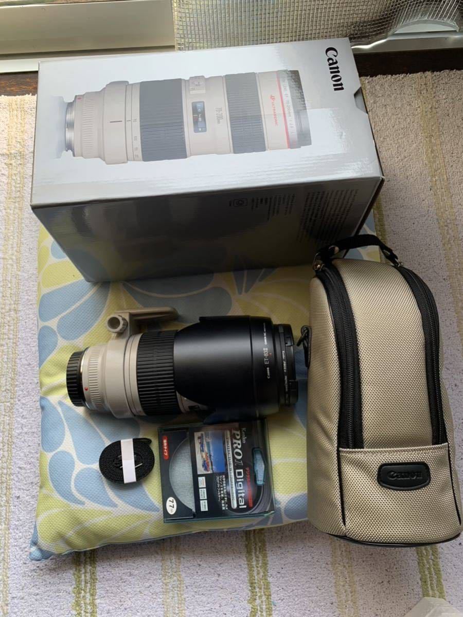 中古 Canon EF 70 - 200 mm F2.8L USM 望遠 ズームレンズ 中古