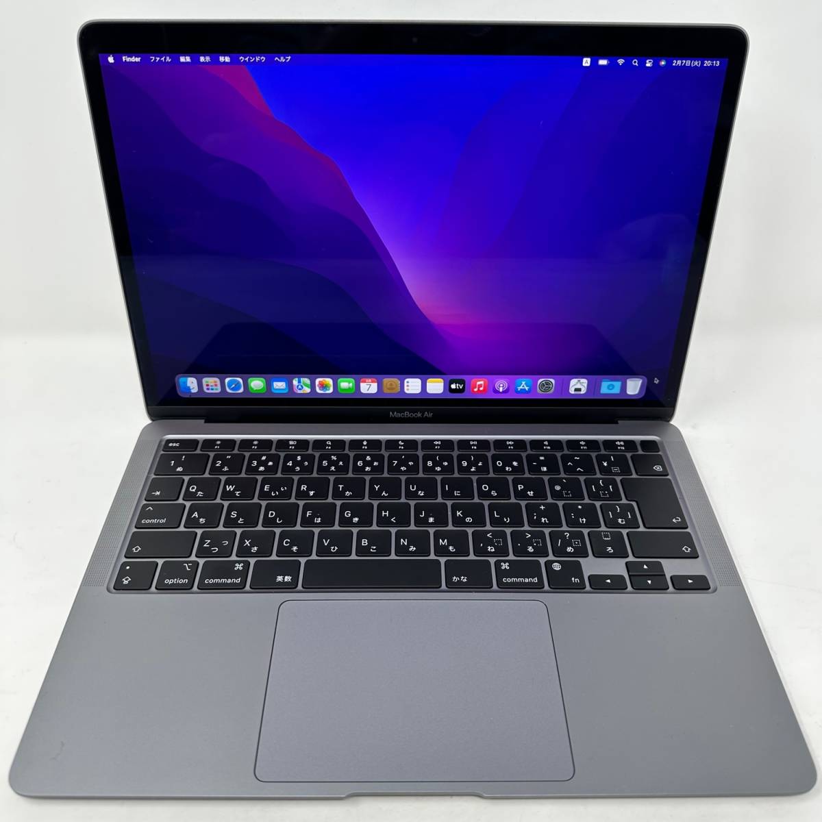 完品 MacBook Air 2020 M1 16GB 1TB 13.3インチ 充放電19回 MGQN3J/A