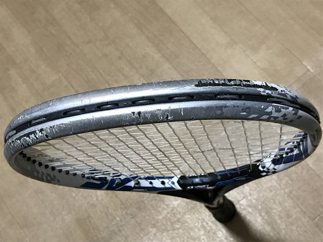 中古YONEX テニスラケット ソフト 軟式 エフレーザー5V FLR5V F-LASER 5V