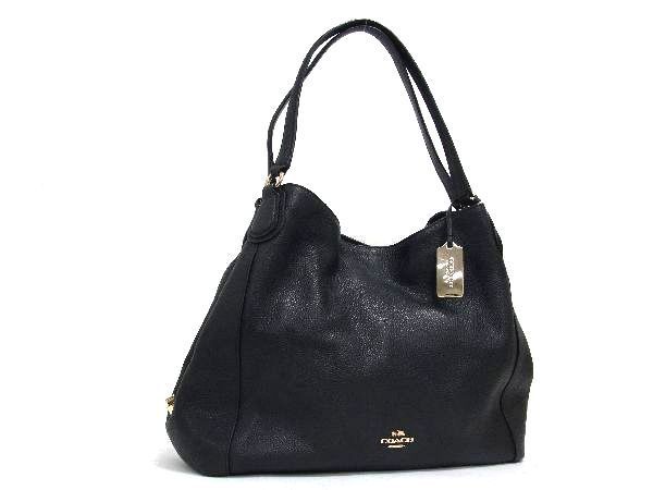 1円 COACH コーチ 33547 イーディー レザー ハンドバッグ ショルダー