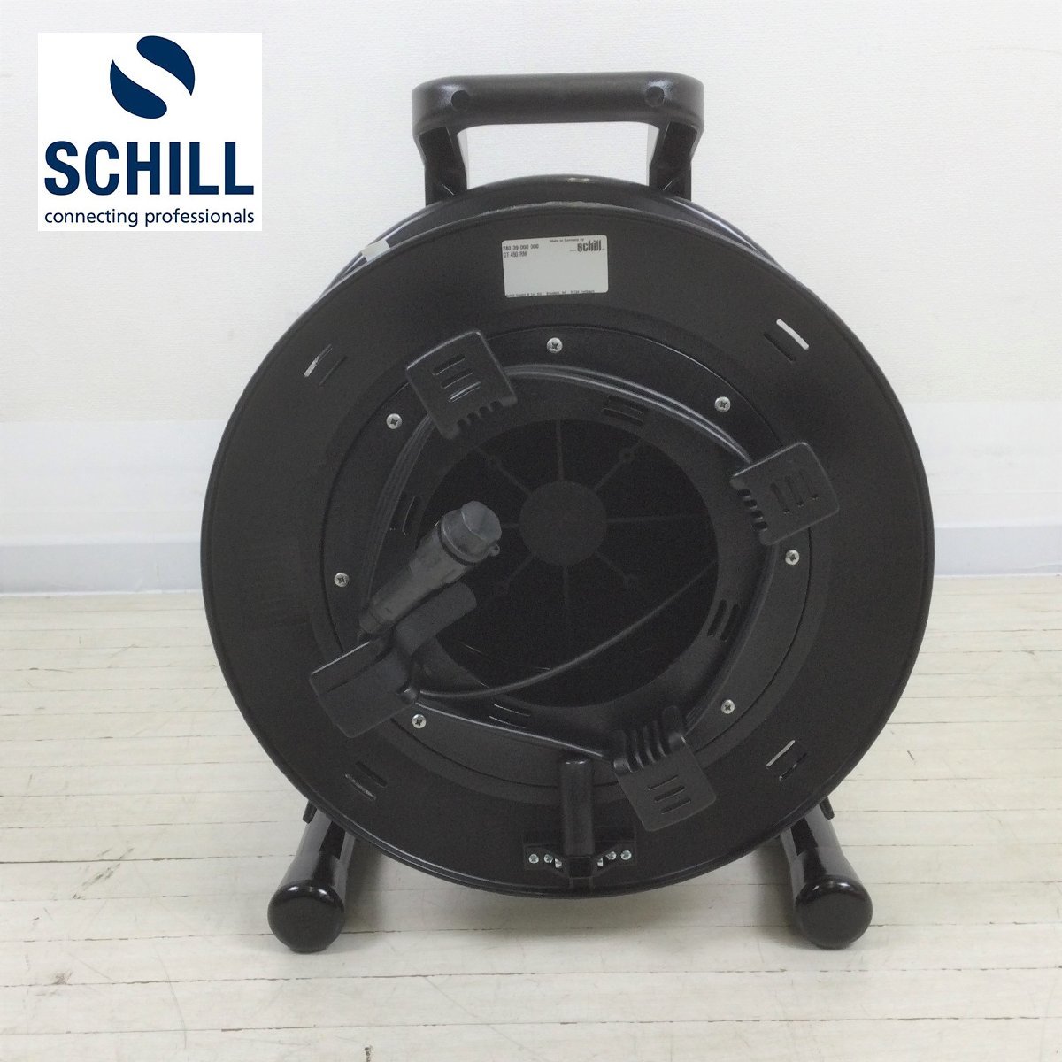 1102【新品/未使用品】 SCHILL シル ケーブルリール GT 450. RM 樹脂製 コードリール ①