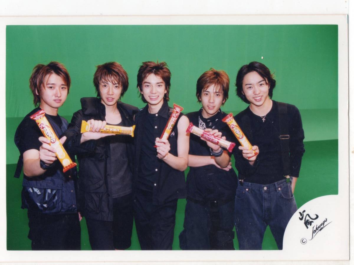 嵐 公式写真 ブルボンプチ撮影 【大野智・櫻井翔・相葉雅紀・二宮和也 