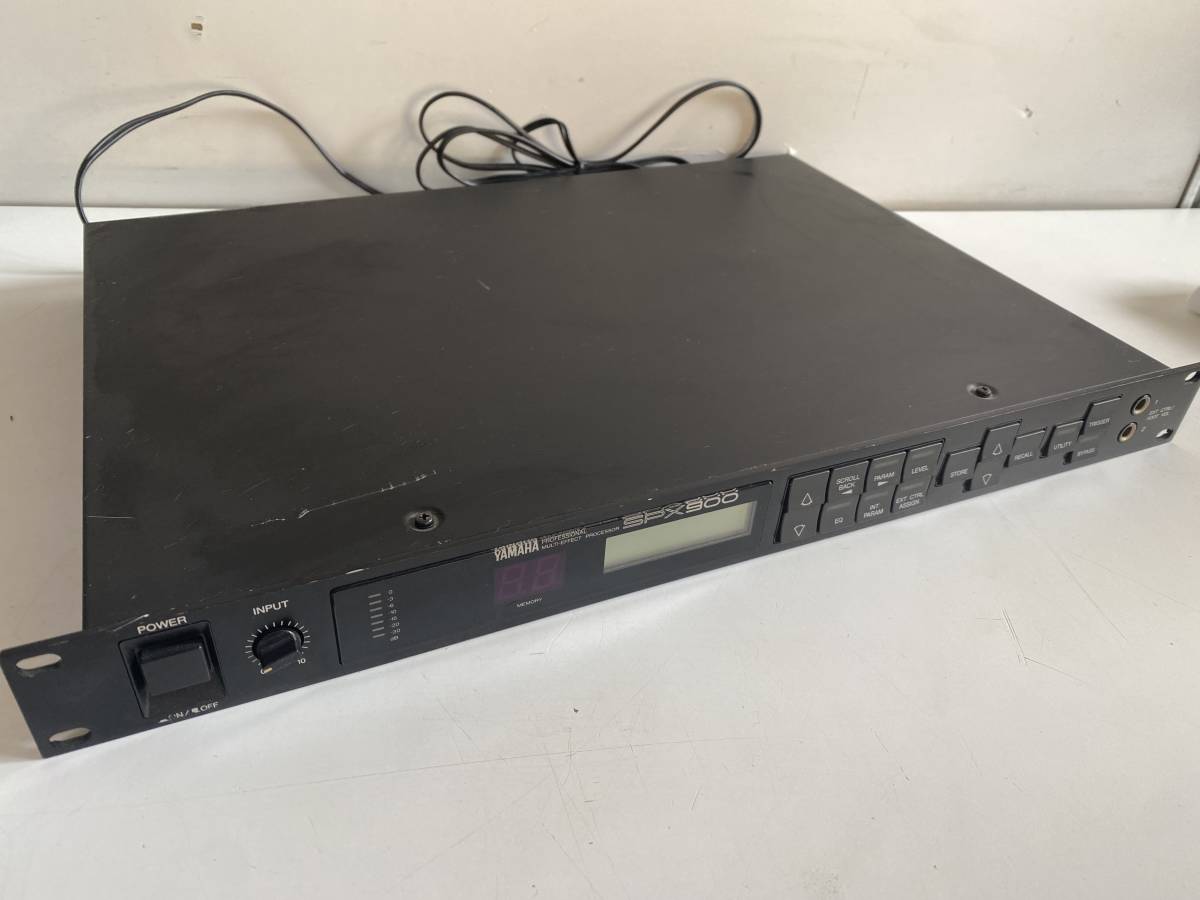 YAMAHA SPX900 マルチエフェクター 中古現状品 YAMAHA SPX900 マルチエフェクター spx-900」の落札相場・落札価格