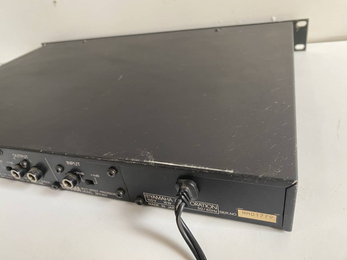 YAMAHA SPX900 マルチエフェクター spx-900」の落札相場・落札価格