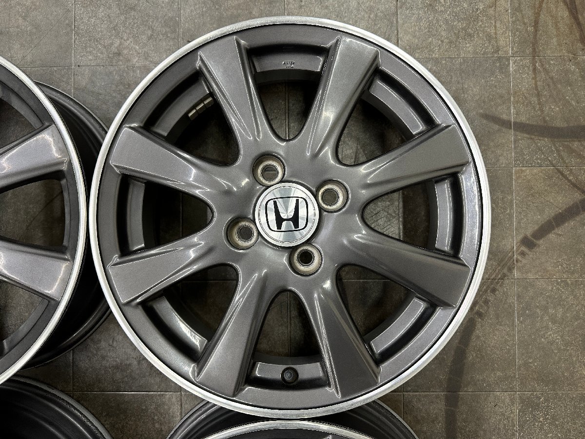 良品】HONDA ホンダ N-BOX モデューロX 純正 15インチ 4.5J +45 PCD100 