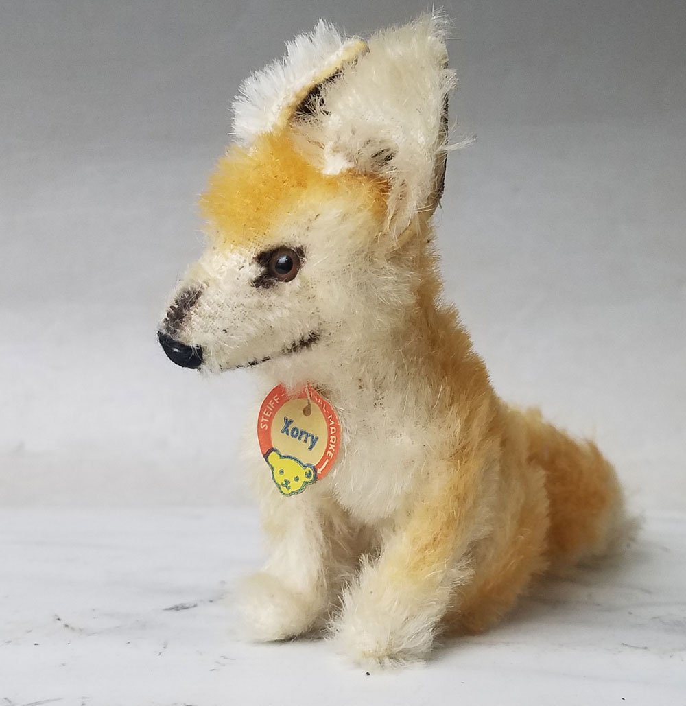 ヴィンテージ シュタイフ きつねのxorry アンティーク シュタイフ社