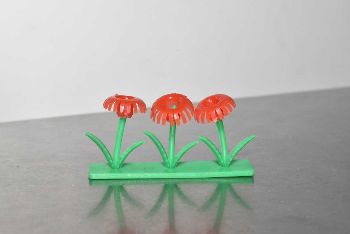 グリコ　おまけ　お花　チューリップ　昭和　レトロ グリコ おまけ 花 チューリップ 検 食玩 昭和 レトロ 1960年代(グリコ