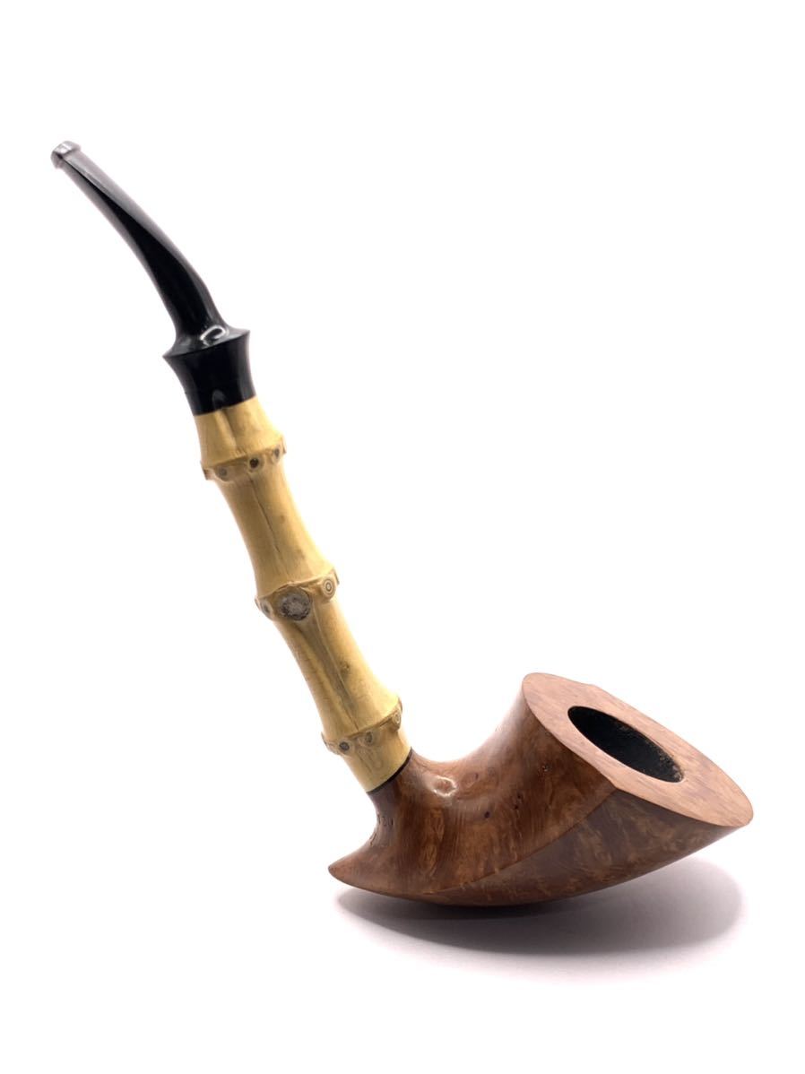 K.SHIMIZU PIPES/日本人作家 パイプ/キセル/煙管/喫煙具/煙草/タバコ/KS1 検 有田静生 櫻井謙一郎 北原壱 早船雅人 安藤 キセル 煙管 -