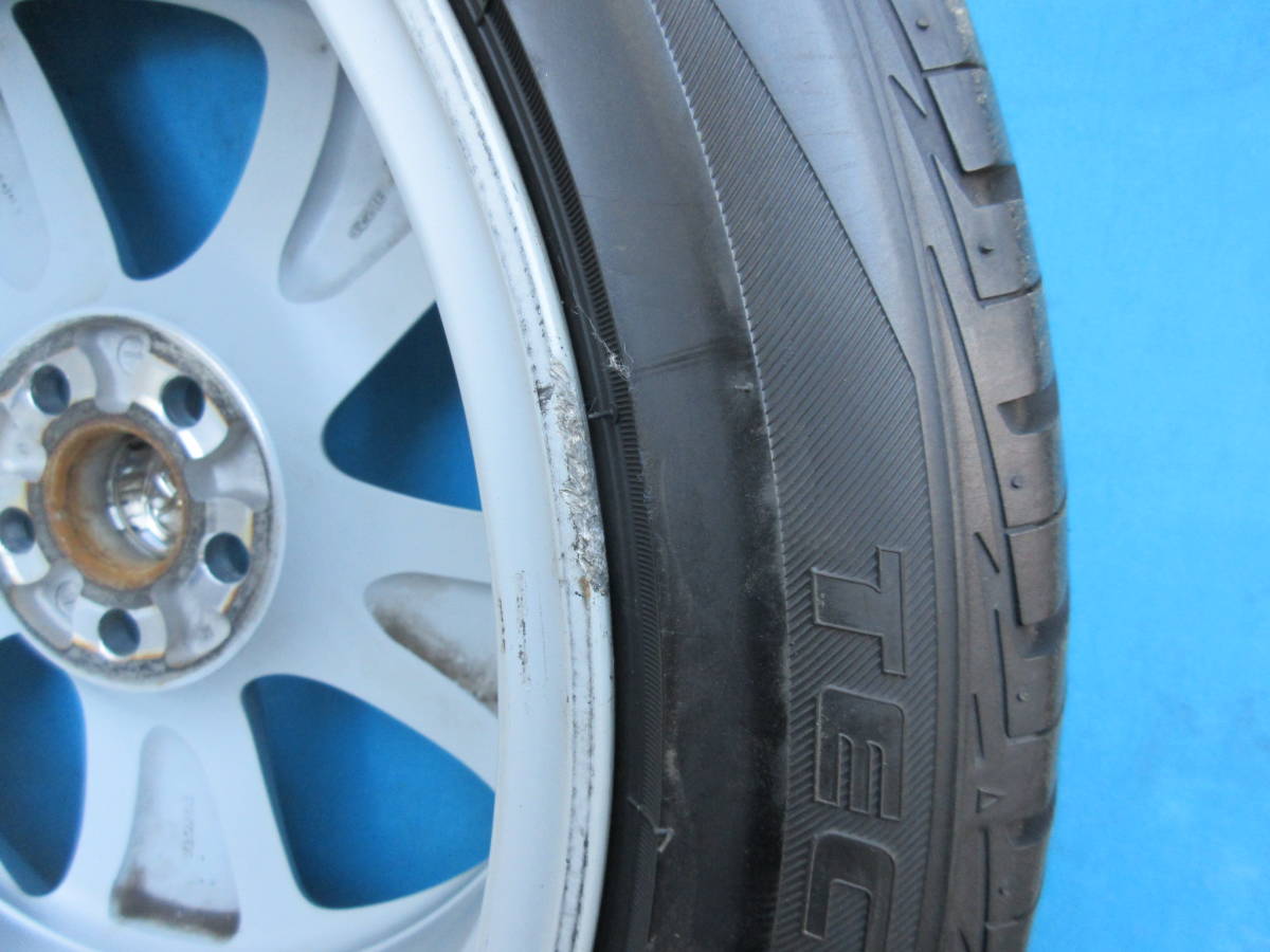 215/45R17 91V BS テクノスポーツ　プリウス純正アルミ付き　20年８週　バリ山　１本 SPORTS TECHNO BRIDGESTONE | スタッドレスタイヤ&amp;ホイール4本セット BRIDGESTONE(ブリヂストン)のタイヤの