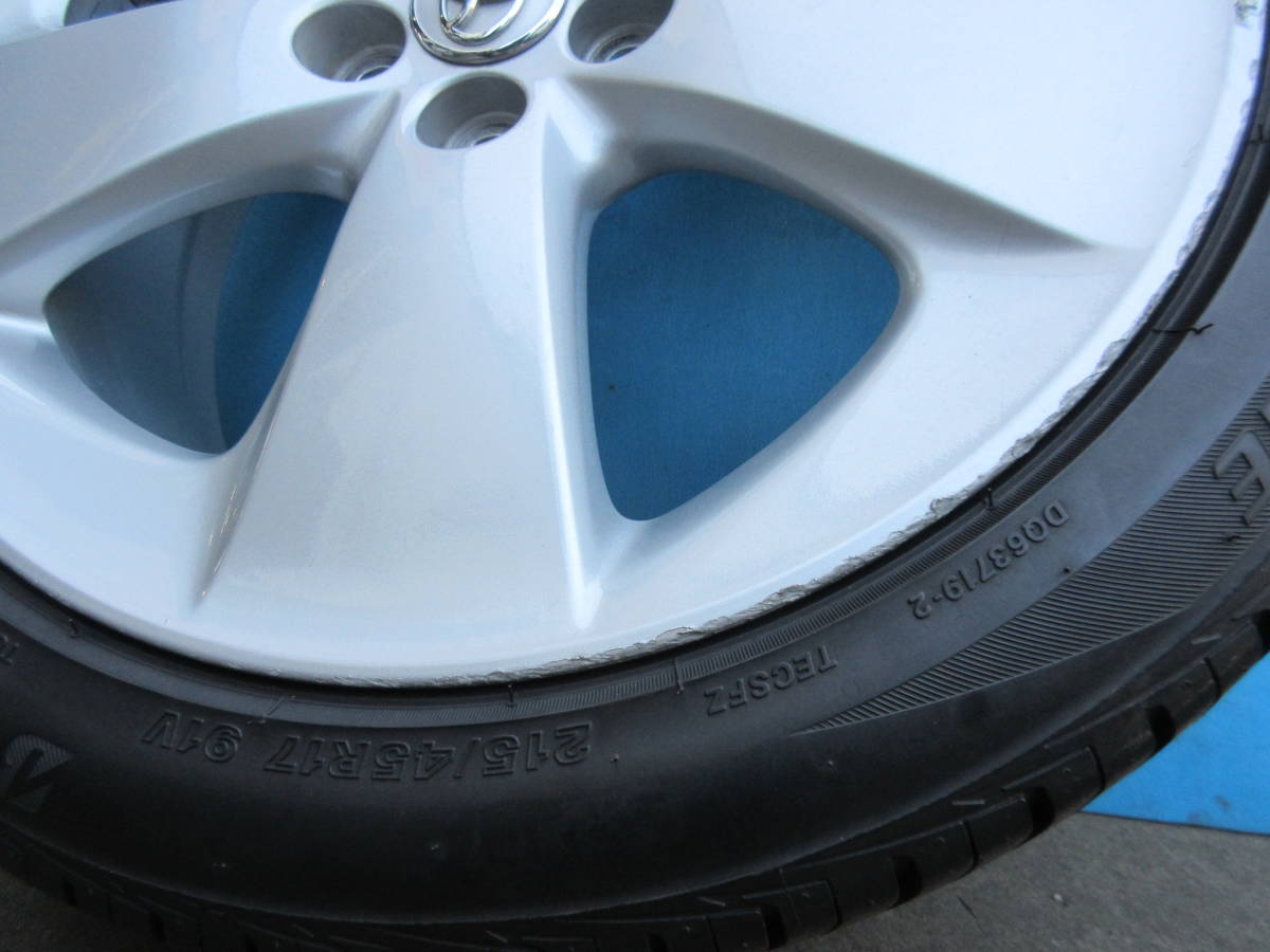 215/45R17 91V BS テクノスポーツ　プリウス純正アルミ付き　20年８週　バリ山　１本 SPORTS TECHNO BRIDGESTONE | スタッドレスタイヤ&amp;ホイール4本セット BRIDGESTONE(ブリヂストン)のタイヤの