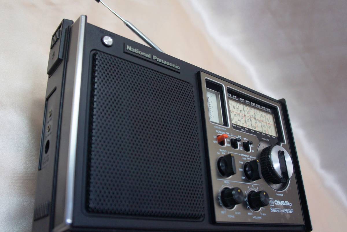 National Panasonic COUGAR 101 本体 クーガー 101 RF-1010 8-BAND