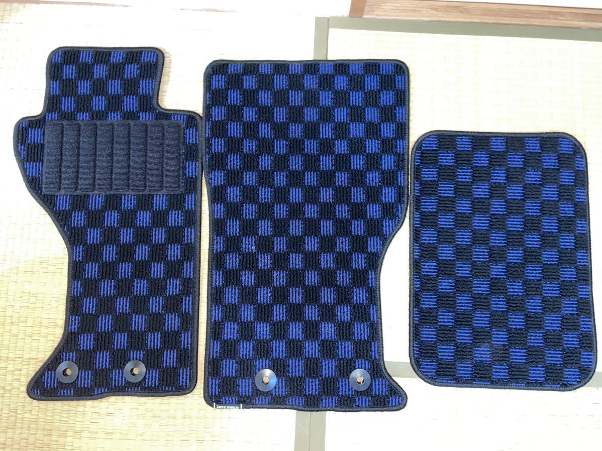 【未使用】マツダ ND ロードスター用 ホットフィールド フロアマット 一式 一台分 ロードスター ND系 ロードスターRF フチ高 ND フロアマット「カーボン柄」