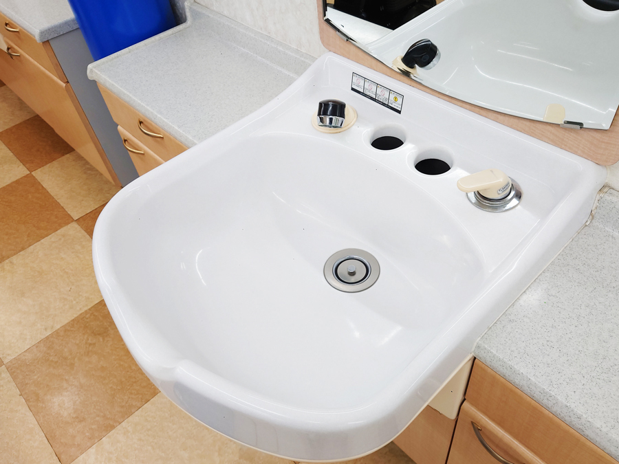 2 要取り外し polka FS3300 新明和リビテック シャンプーユニット 