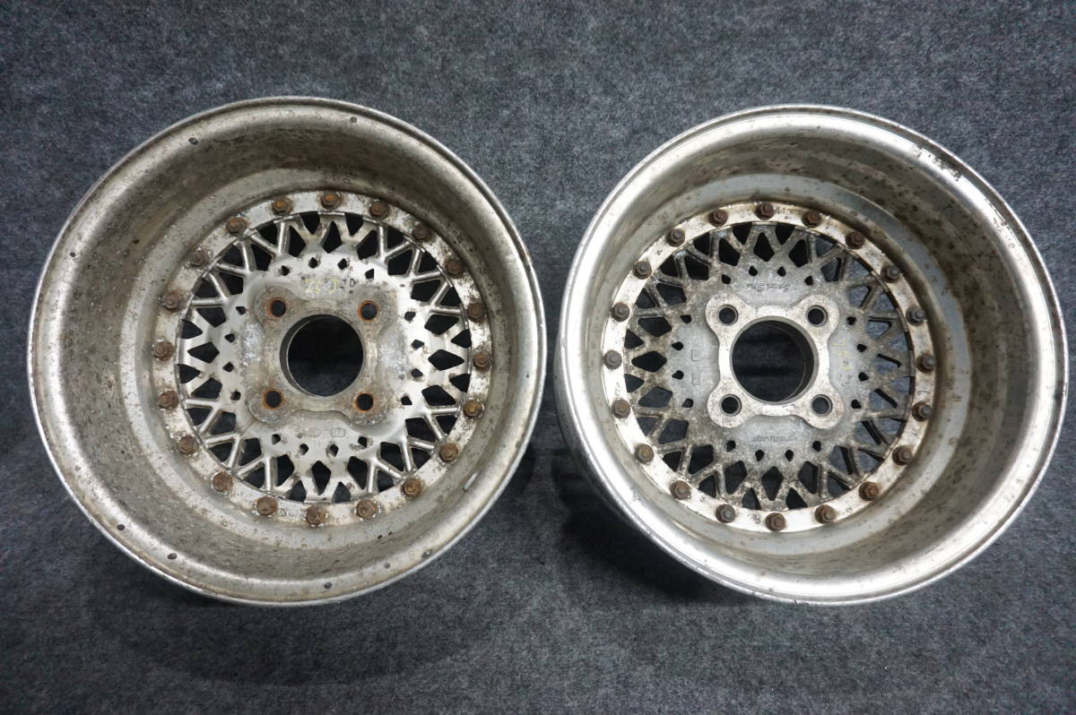 2本 SSR フォーミュラメッシュ 14インチ7.5J＋0 スピードスター 旧車 