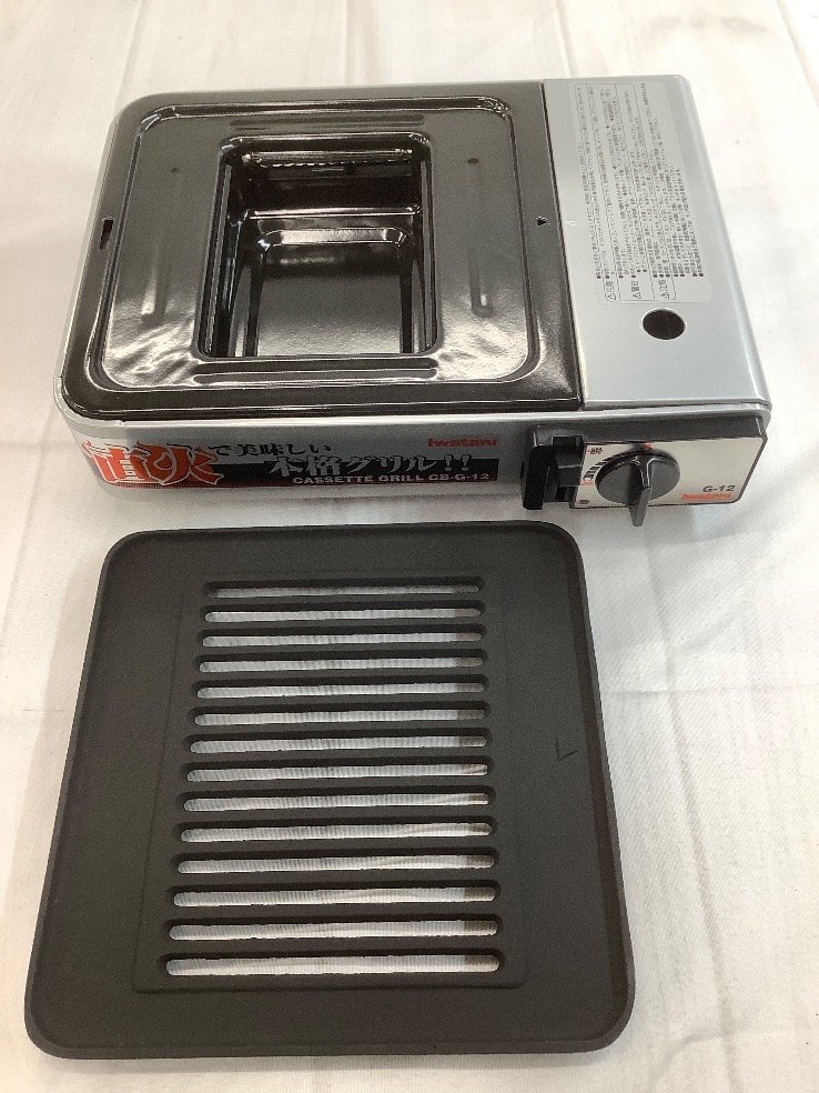 廃盤】Iwatani CASSETTE GRILL CB-G-12 本体 未使用 Iwatani カセット