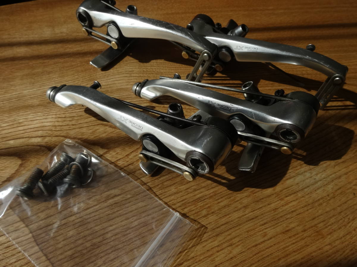 Vブレーキ XT BR-M739 一台分 中古 XT Vブレーキ BR-M739 xt 前後