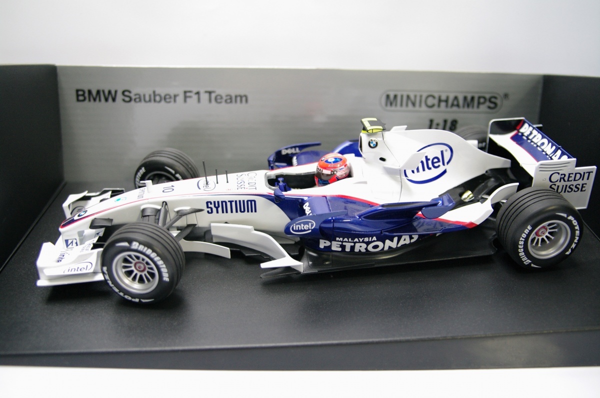 ミニチャンプ 1:18 BMW ザウバー F-1 ボーダフォン マクラーレン