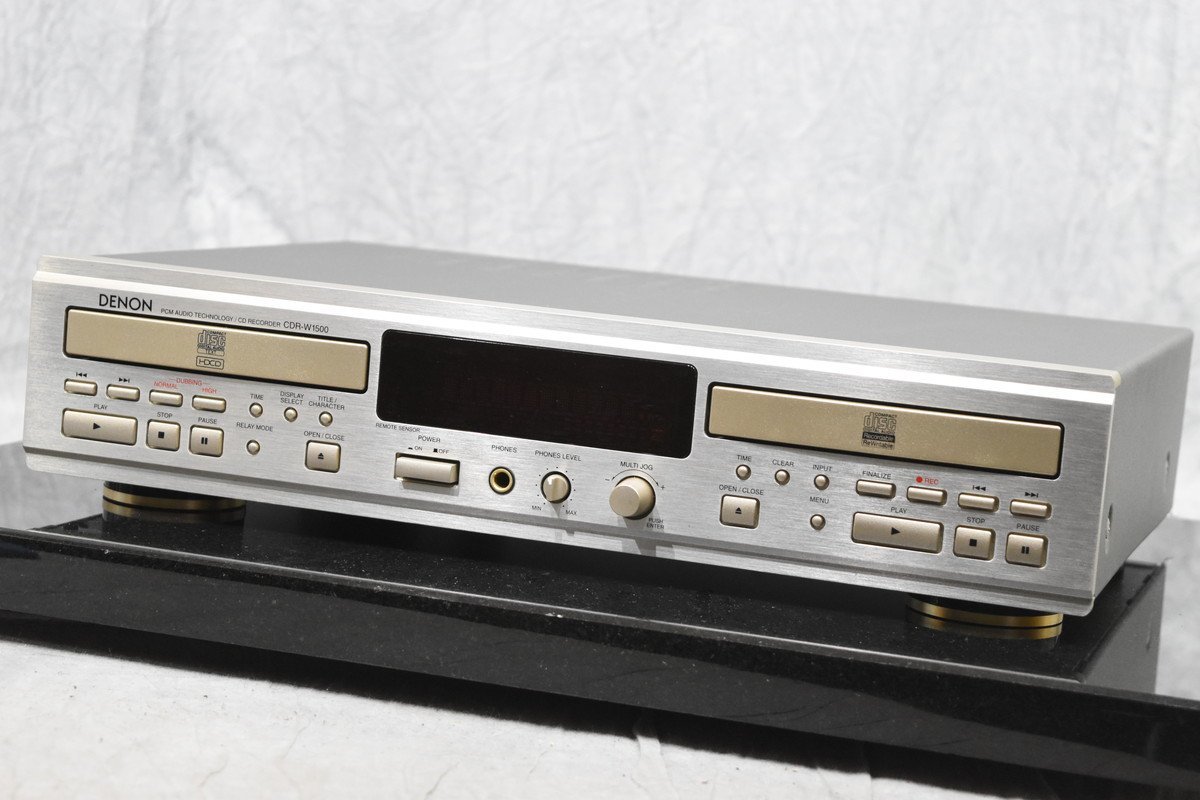 DENON デノン CDR-W1500 CDレコーダー【ジャンク品】 DENON CDR