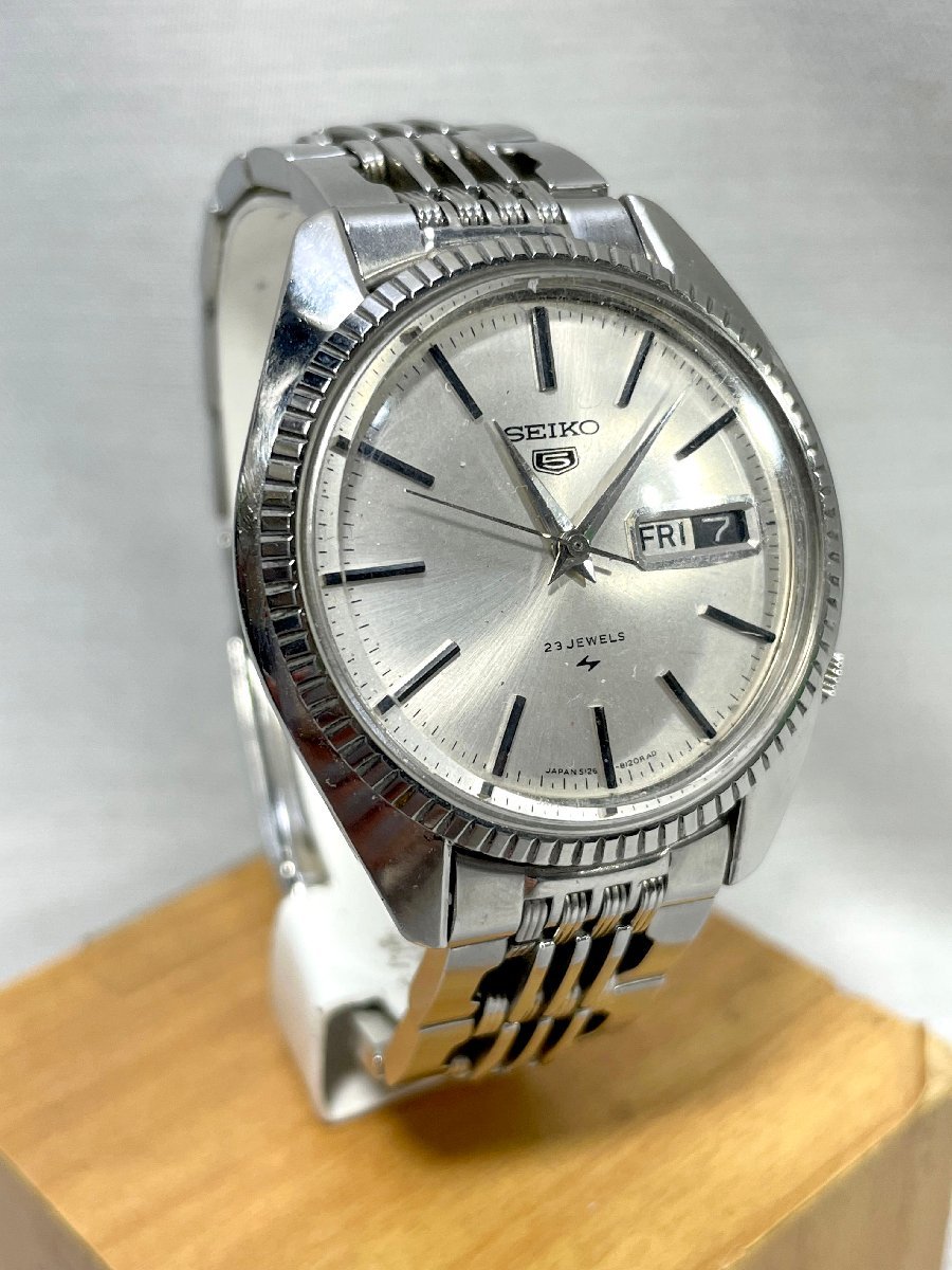 SEIKO セイコー ファイブ □5126-8010□ 22石 自動巻き 稼働品/現状渡し ｜