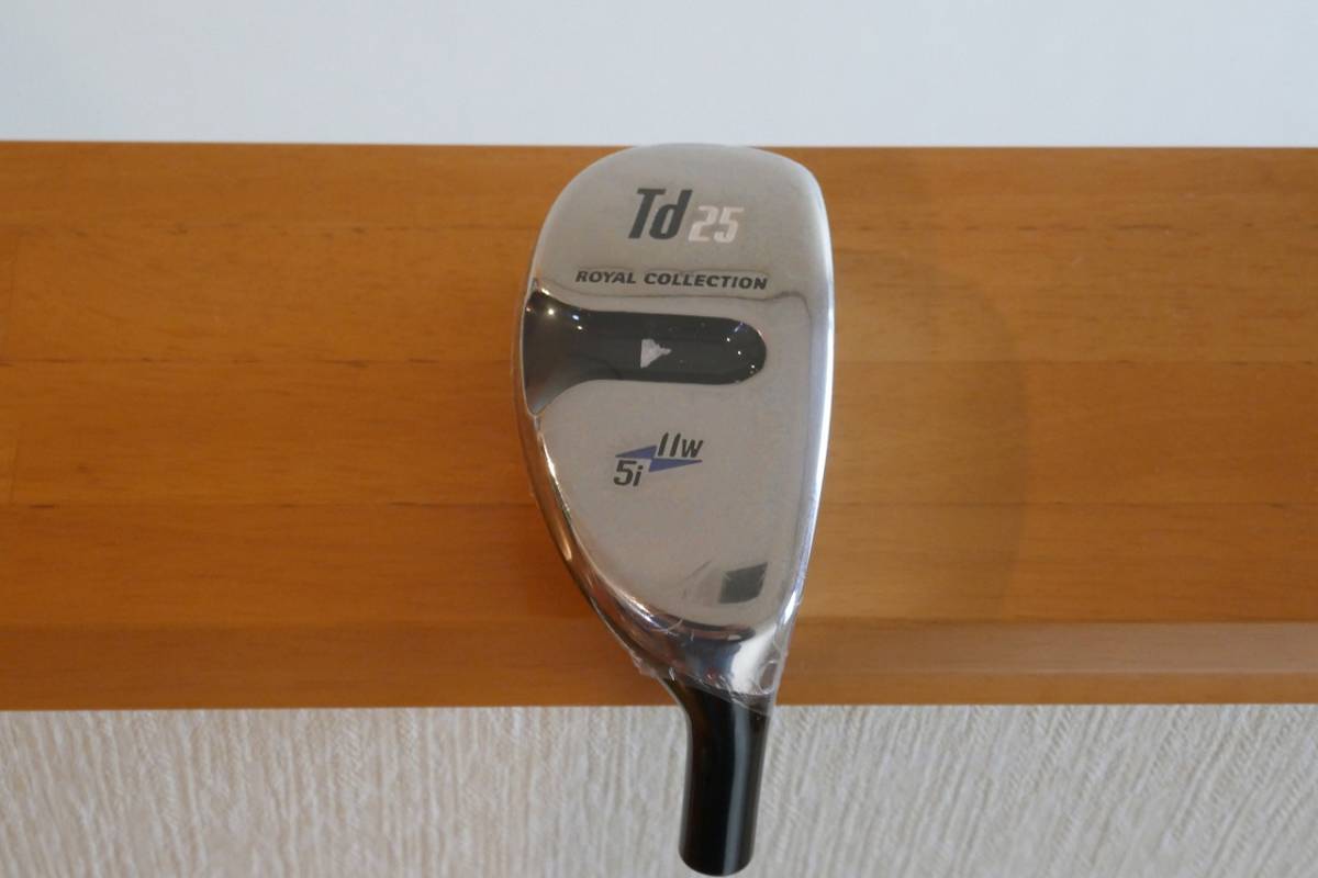未使用品◆ロイヤルコレクション　Td　UT　25度　ヘッドのみ