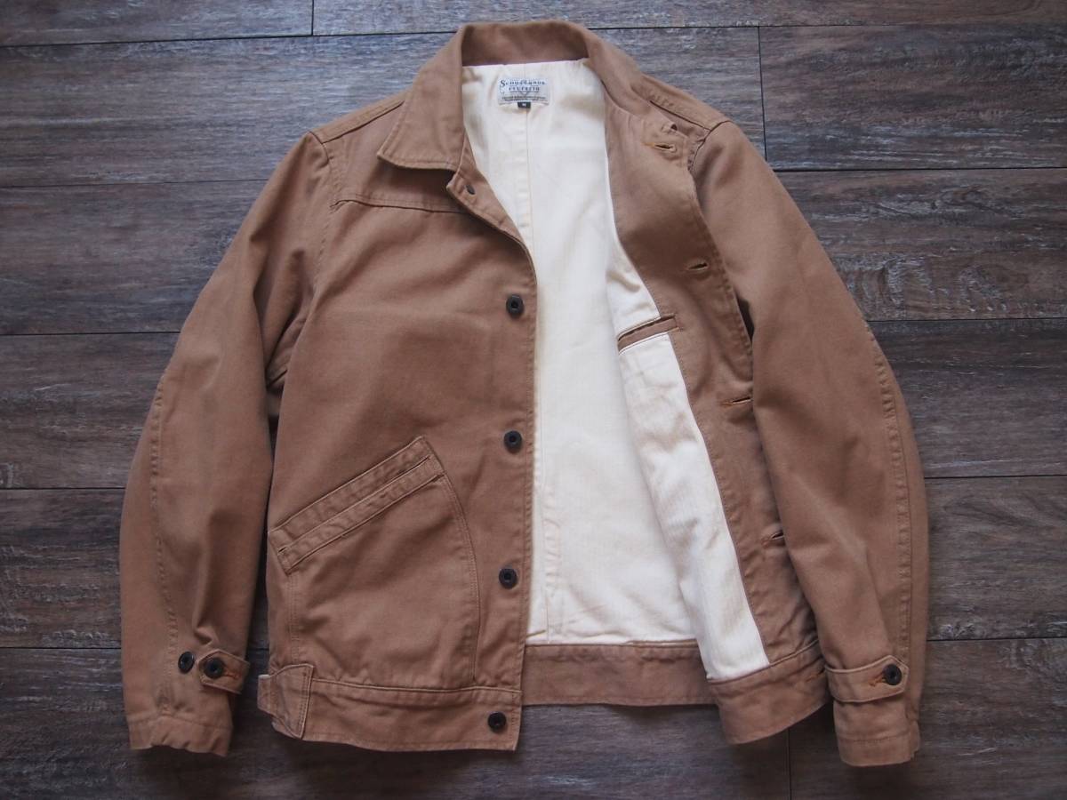 ショット/SCHOTT BROS. PERFECT 厚手ツイル コットンジャケット M 美品