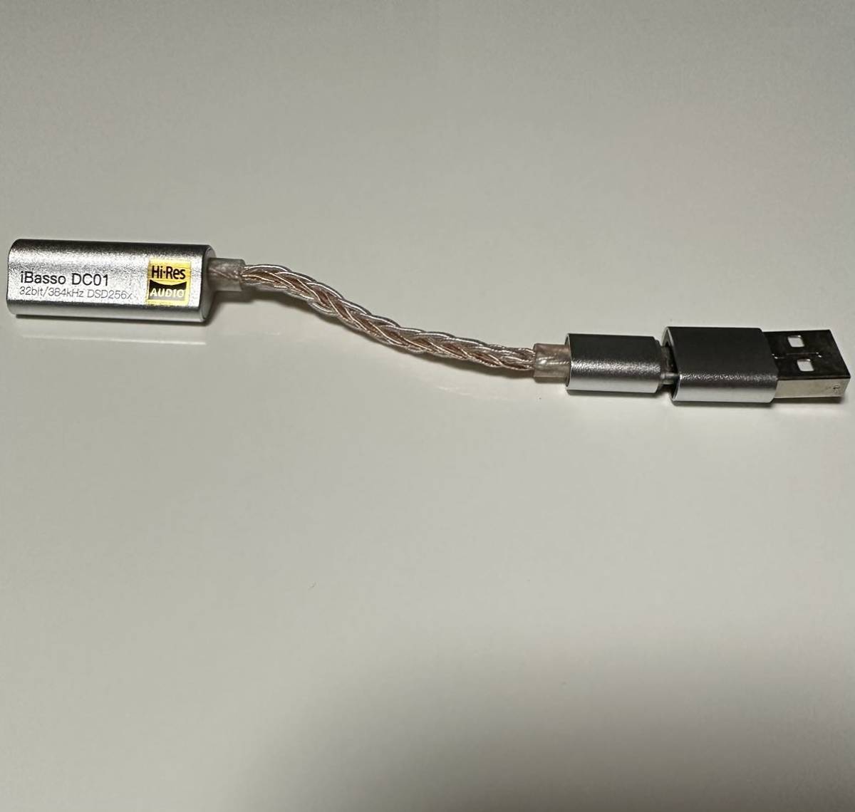 iBasso Audio (アイバッソ オーディオ) DC01 2.5mmバランス端子仕様 2.5㎜4極→USB-C/A 変換