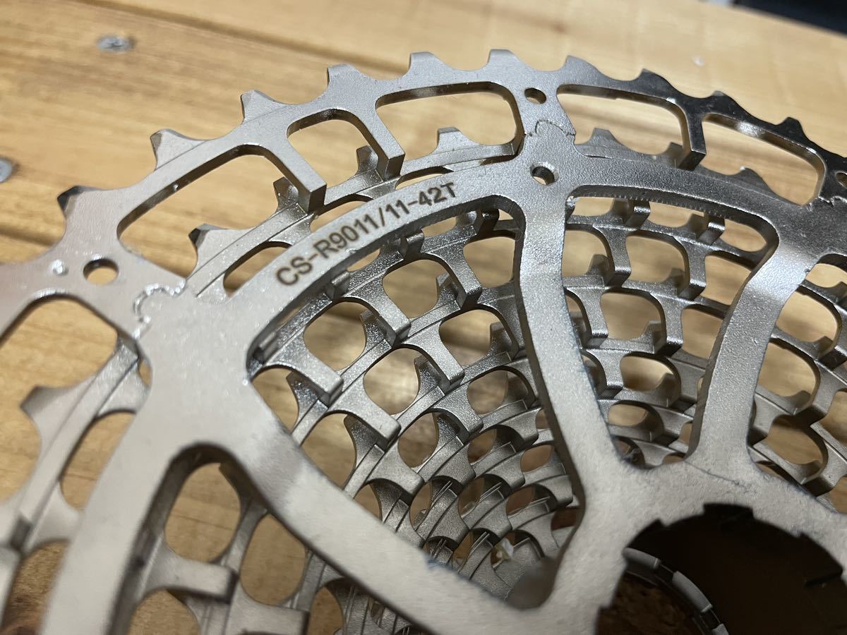 MTB カセットスプロケット 軽量 グラベル シマノスプライン HG 11S 11