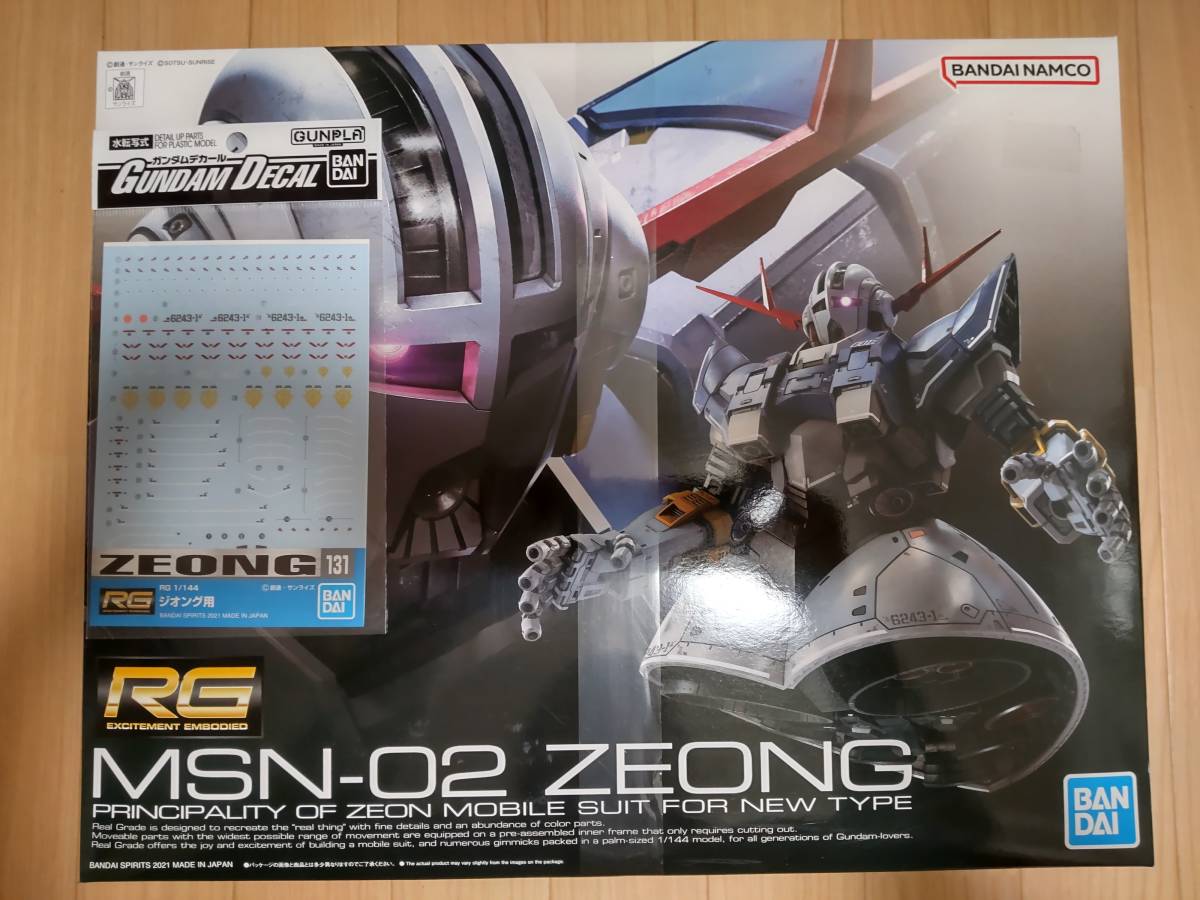 【品質保証，新作登場】 水転写ガンダムデカール付 RG ジオング MSN-02(機動戦士ガンダム)｜売買されたオークション情報、yahooの商品情報をアーカイブ公開 - オークファン 機動戦士ガンダム