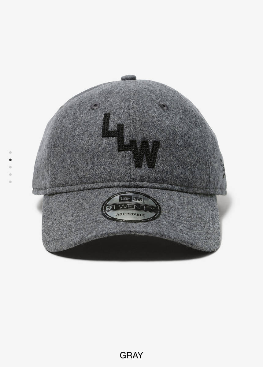 22aw WTAPS 9TWENTY CAP WONY FLANNEL NEWERA LLW GRAY＊ダブル