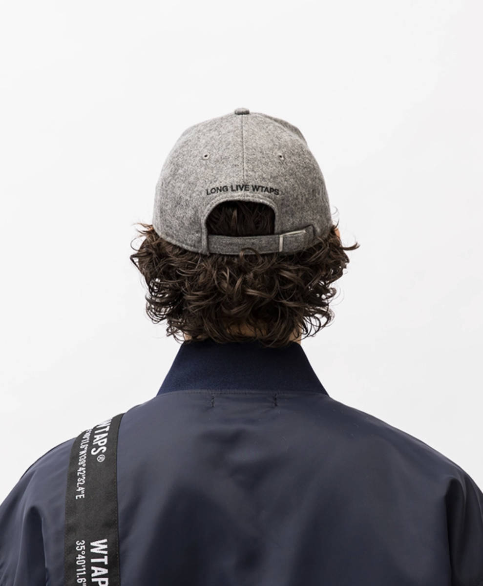 22aw WTAPS 9TWENTY CAP WONY FLANNEL NEWERA LLW GRAY＊ダブル