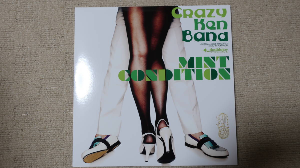 ☆ほぼ新品　クレイジーケンバンド　MINT CONDITION　LPレコード