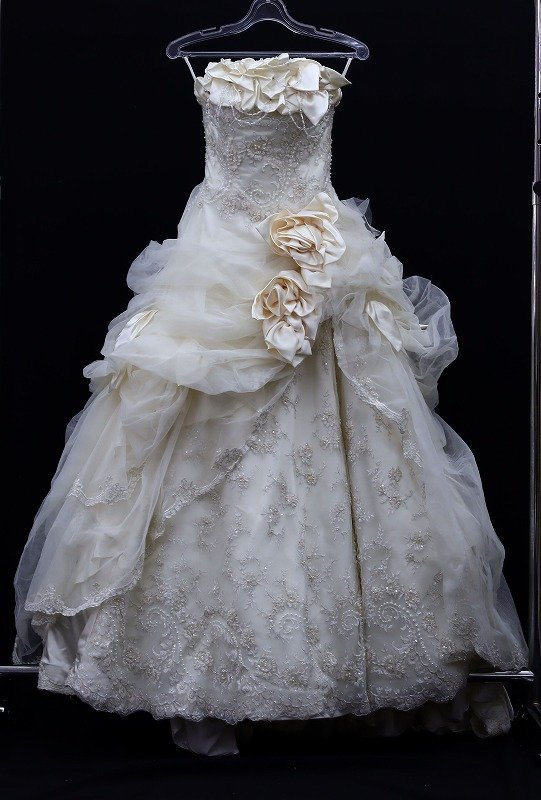 cherry★w9424dr★ブライダルフェア★KOKI★ウエディングドレス★ブライダル★結婚式★舞台 スタジオ 前撮り【中古品】