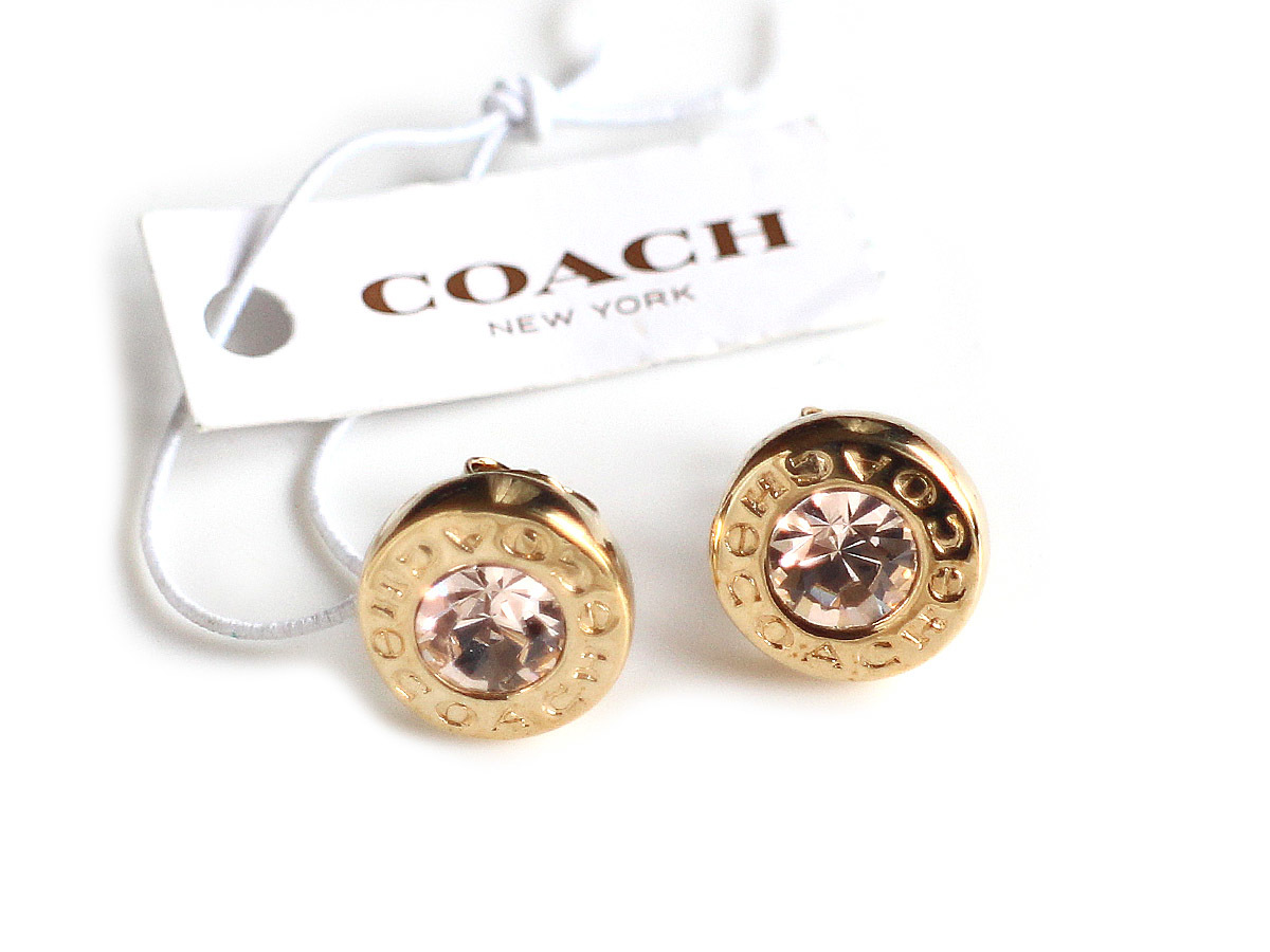 風の始まり OFR N8387 未使用 COACH コーチ ピアス アクセサリー オープン サークル