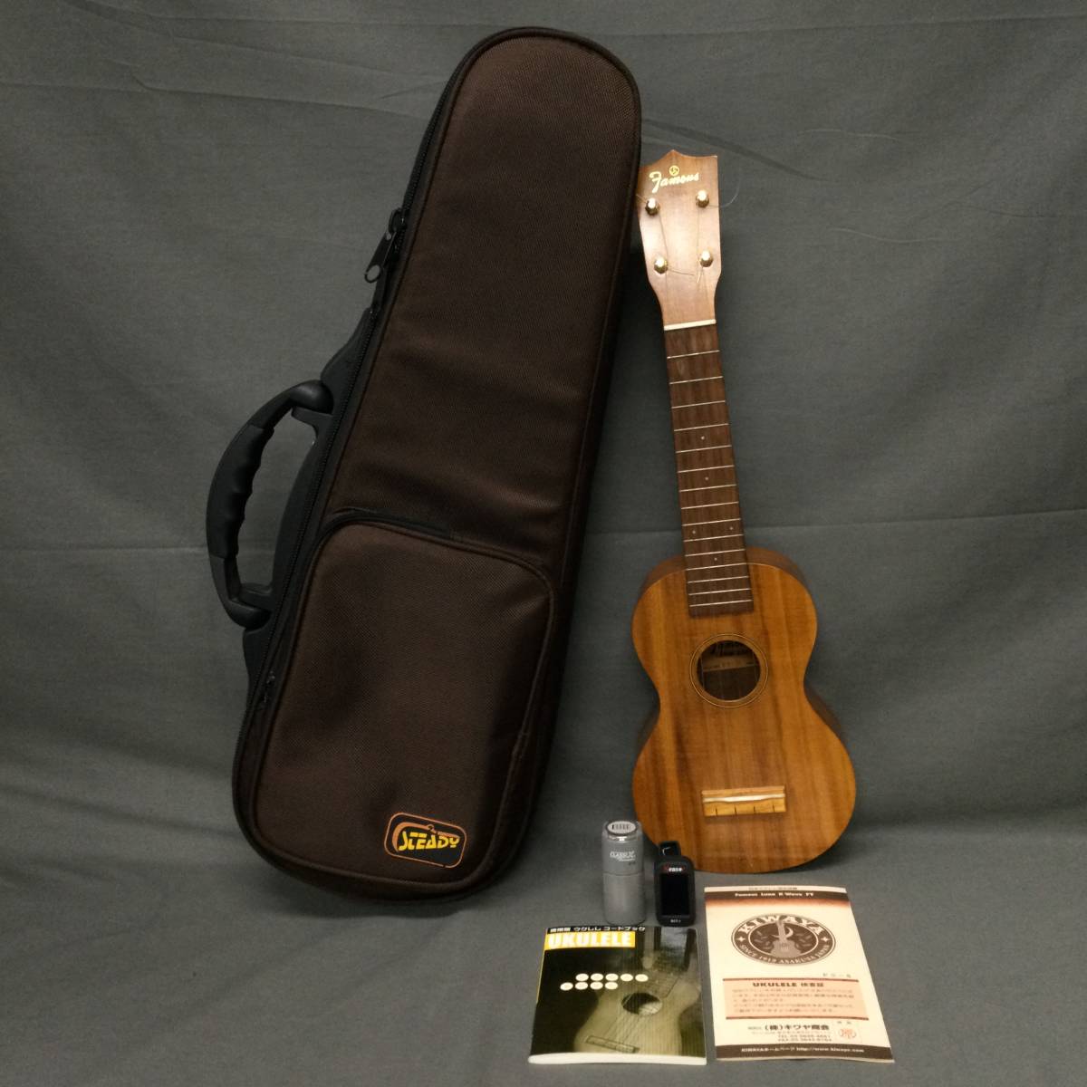 050213 228171 Famous フェイマス FS-5 ウクレレ 弦楽器 ソフトケース 