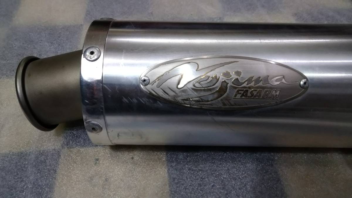 ノジマ サイレンサー 差込径 60.5mm GPZ900R ZRX1200 ゼファー1100