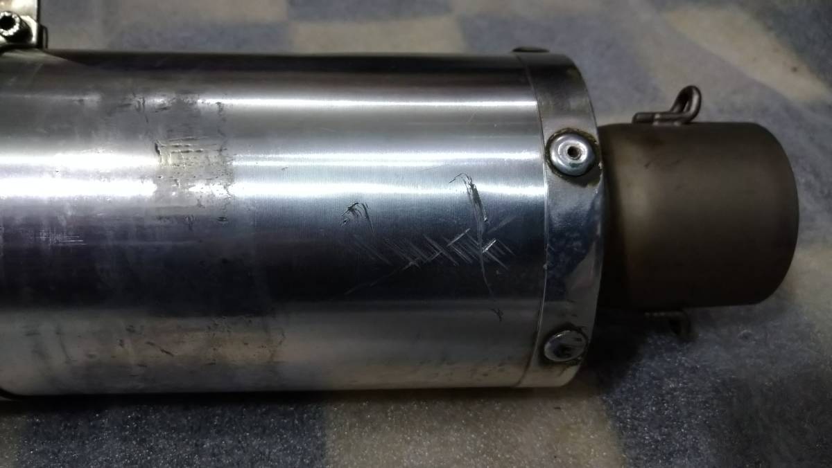 ノジマ サイレンサー 差込径 60.5mm GPZ900R ZRX1200 ゼファー1100