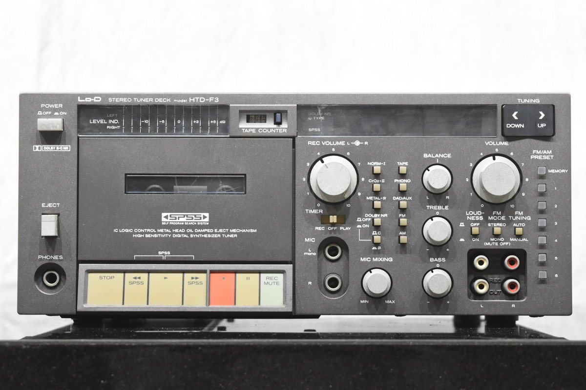 LoD 日立 HMAF3/HTDF3/HGEF3 ステレオパワーアンプ/チューナー/グラフィックイコライザー セット 現状渡し品(一般