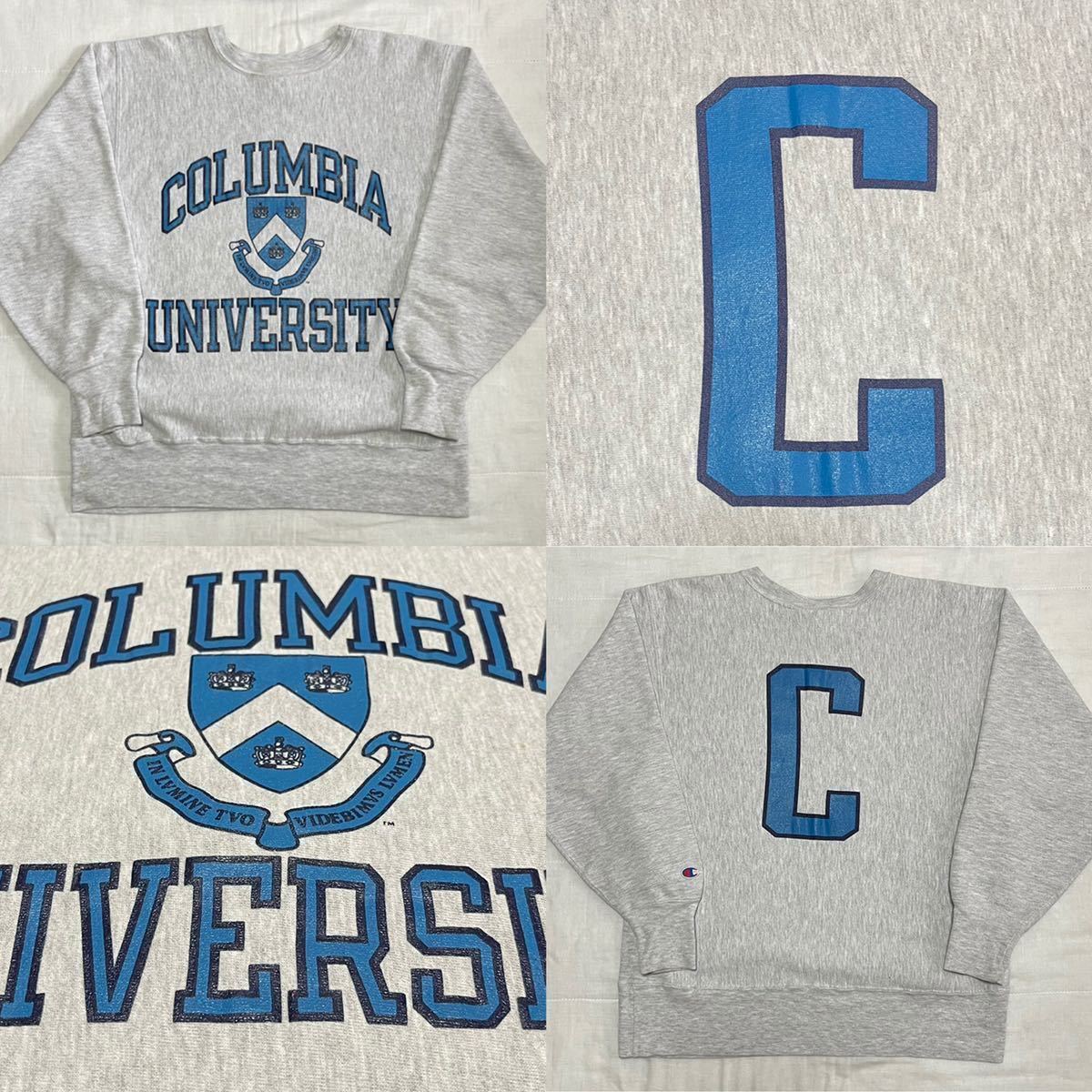 希少 アイビーリーグ コロンビア大学 刺繍タグ チャンピオン リバースウィーブ 希少 アイビーリーグ コロンビア大学 刺繍タグ チャンピオン リバース